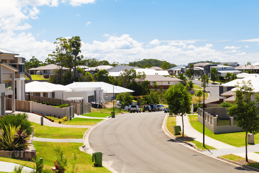 A perth street with residential homes.